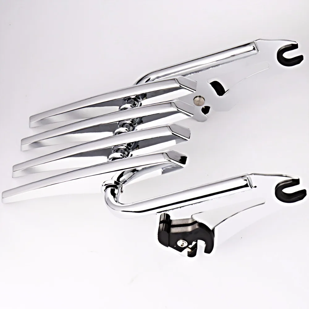 Motorcycle Stealth Luggage Rack For Harley Touring Street Glide Road King Road Glide FLHX FLHR FLTR 2009-2022