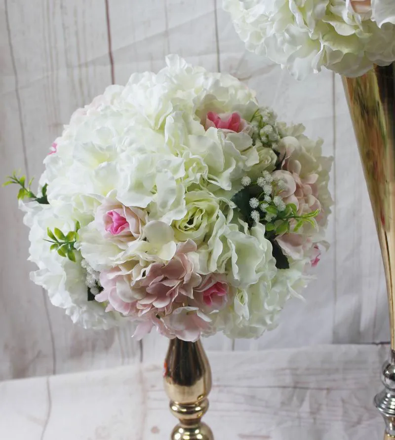 SPR wholesale 10pcs/lot wedding artificial table flower ball wedding table centerpiece backdrop arch flower decoration