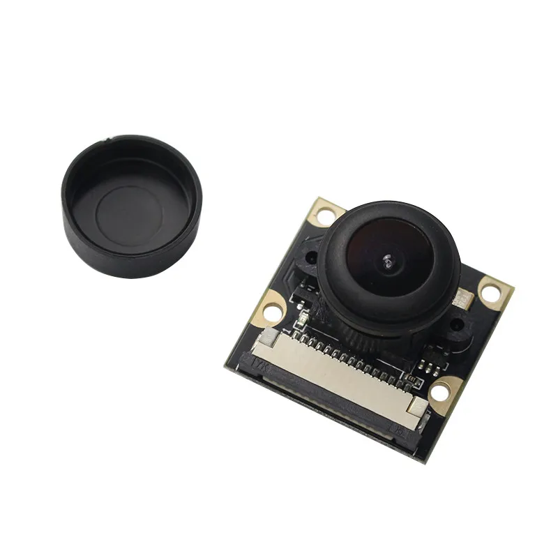 Raspberry Pi 3 Night Vision Camera Wide Angle Fisheye 5M Pixel 1080P Camera + 2 Infrared IR LED Light