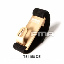 CNC Alumínio Ombro Mount Sling Belt, fixa âncora gancho Clip, Molle Peito Rig, alta qualidade