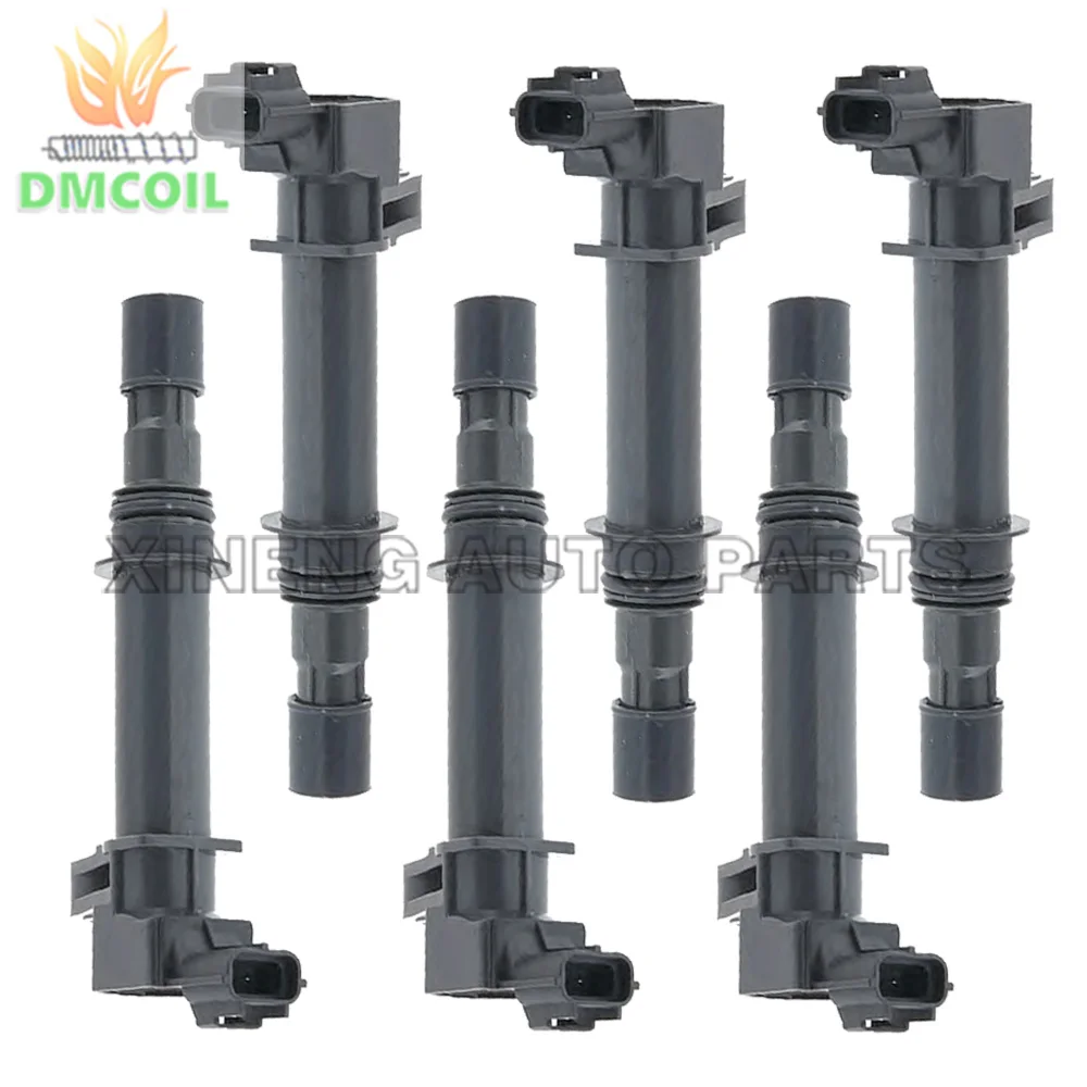 

6 PCS IGNITION COIL FOR CHRYSLER DAKOTA DURANGO RAM 1500 JEEP CHEROKEE COMMANDER GRAND CHEROKEE II 3.7L 4.7L (1999-) 56028138AF