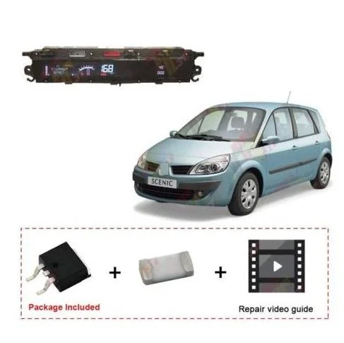 

FOR Renault Scenic 2 Dash Instrument Cluster Digital LCD Display Mosfet Repair Kit