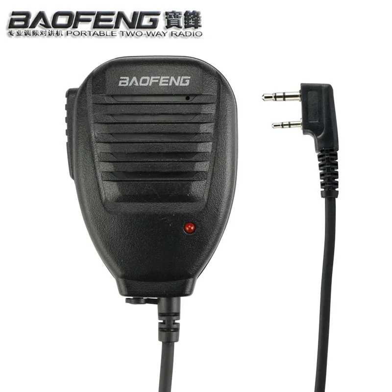 Baofeng radio Speaker PTT Microphone for Two Way Radio Walkie Talkie UV-5R UV-5RA UV-5RE BF-UV82 BF-888S GT-3 Microphone Speaker