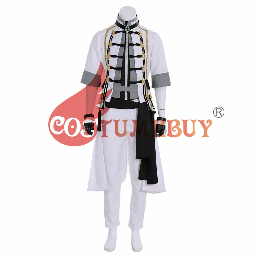 Final Game XIV Fantasy Little Ladies' Day Idols Male 2017 Cosplay Costume Outfit Set White Suit Halloween Custom Made