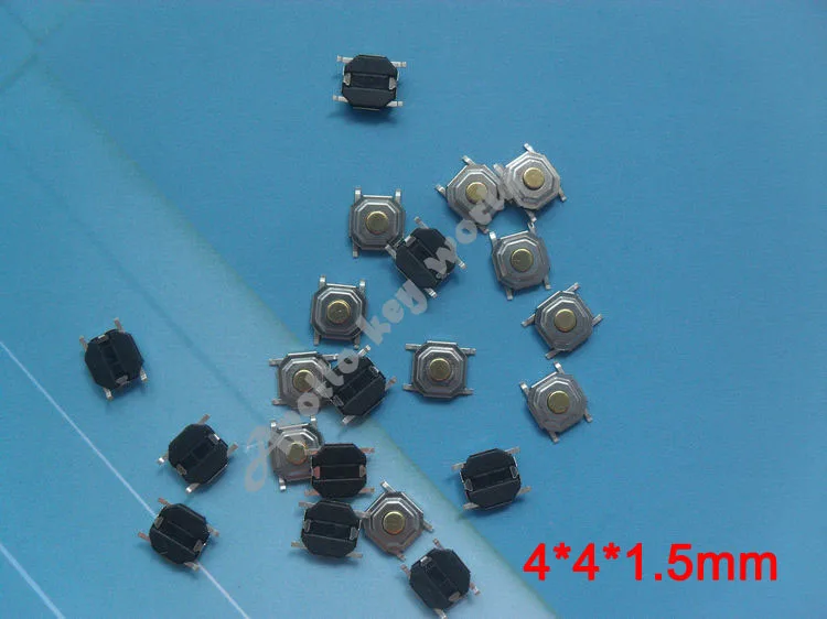 Micro Switch Tactile Push Button For Hyundai Benz Car Remote Key (Size 4*4*1.5mm ) 50PCS/lot