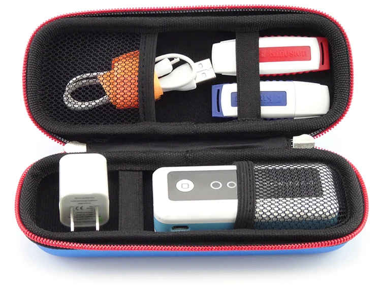 GUANHE جديد فلاشة مزودة بفتحة يو إس بي محركات حمل المنظم صندوق تخزين حماية كيس مزموم USB البنك مفتاح قوة البنك سماعة