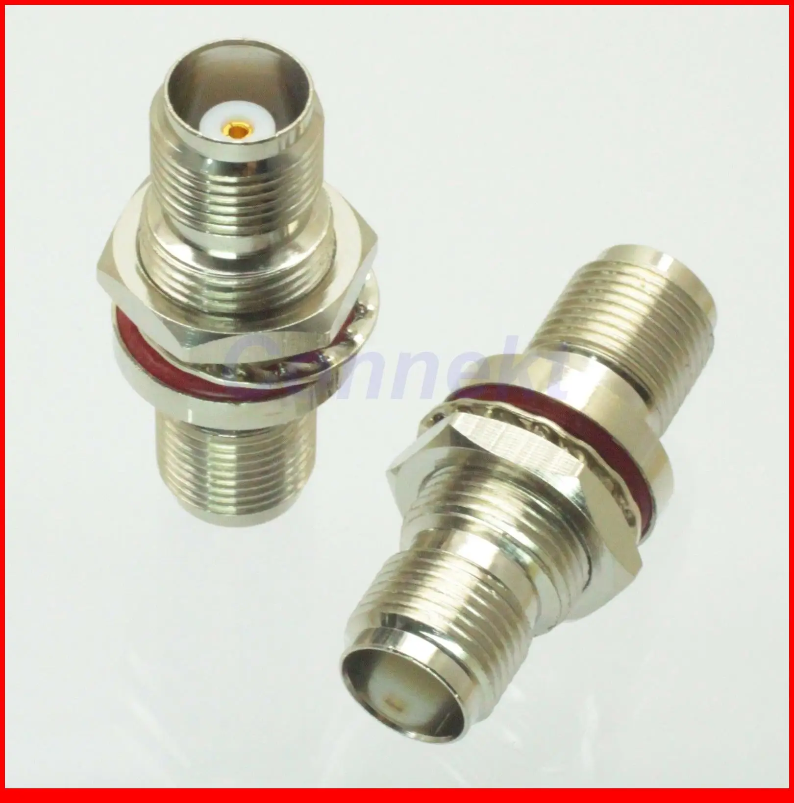 

10 шт./лот TNC female to TNC female nut bulkhead O водонепроницаемый разъем RF adapter