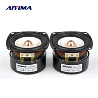 AIYIMA, 2 uds., altavoces portátiles de Audio de 3 pulgadas, 4 Ohm, 8 Ohm, 15W, altavoz de graves Hifi de rango completo, altavoz portátil Altavoz, cine en casa DIY