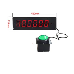 10 seconds challenge game timer diy Challenge 10 seconds LED electronic countdown timer