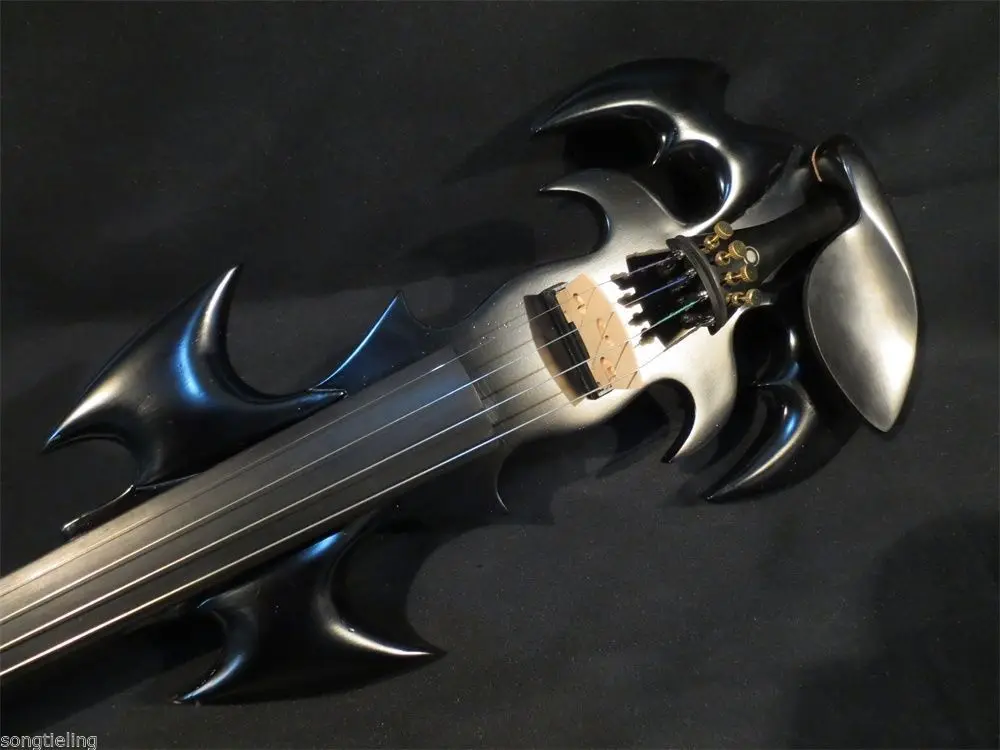 

The Best SONG Top art streamline black 4/4 electric violin,solid wood # 10272