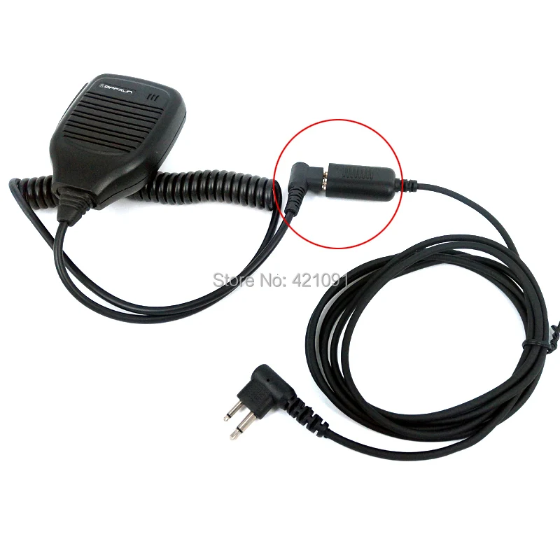 Auricular con altavoz, micrófono, Cable de extensión para Motorola GP88 GP300, walkie-talkie, Radio bidireccional, tipo M