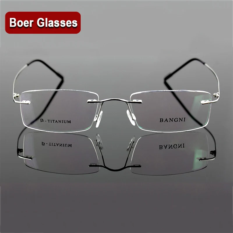 

Beta titanium rimless glasses hinge non-screw flexible eyeglasses glasses prescription spectacle optical frame 2014