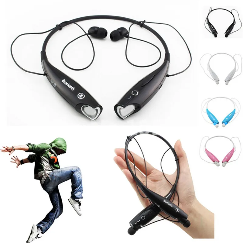 Neue Drahtlose Bluetooth Headset HV800 Sport kopfhörer Kopfhörer Stereo Ohrhörer Ohrhörer Mit Mikrofon Für Alle telefon