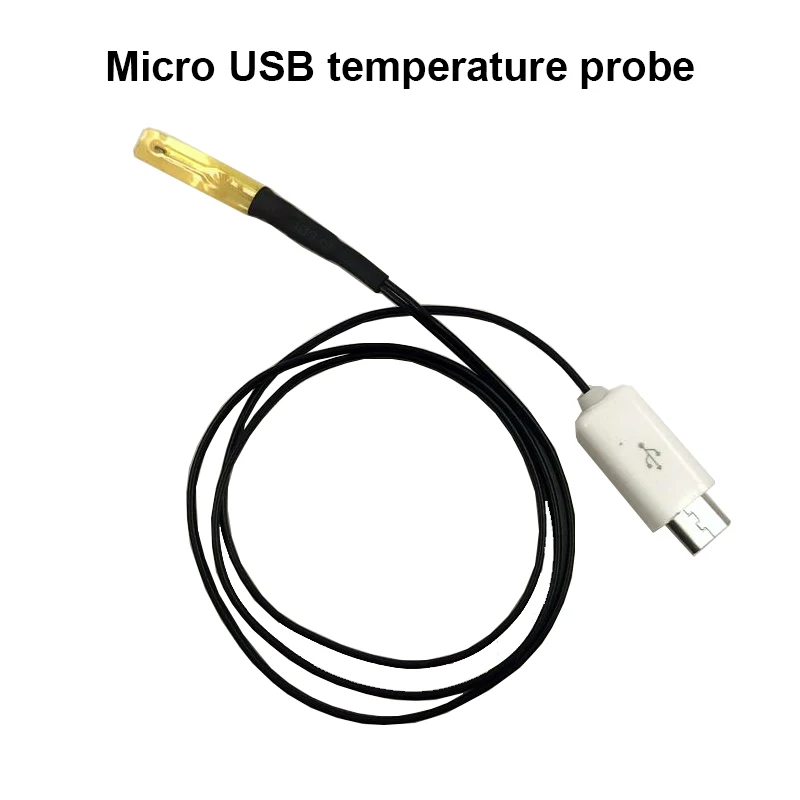 Micro usb jack ntc External temperature probe sensor thermometer for T18 WEB-U2 UD18 Qway-U2p usb tester voltmeter Ammeter