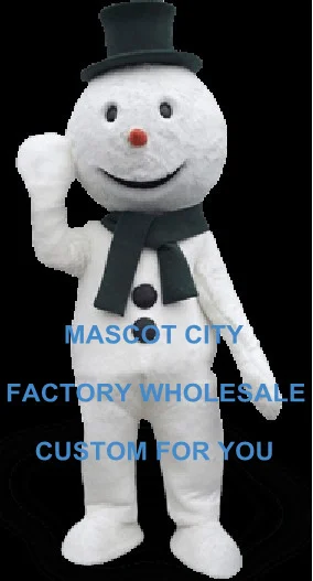 

2014 Newest Snowman Mascot Costume Adult Size Cartoon Character Winter Christmas Gift Party Carnival Cosply Costume SW1195