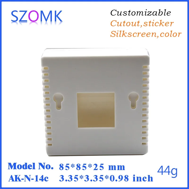 5Pcs/lot plastic ABS junction box 85X85X25MM outdoor cable box  rectangular housing electronics case electrical junction boxes