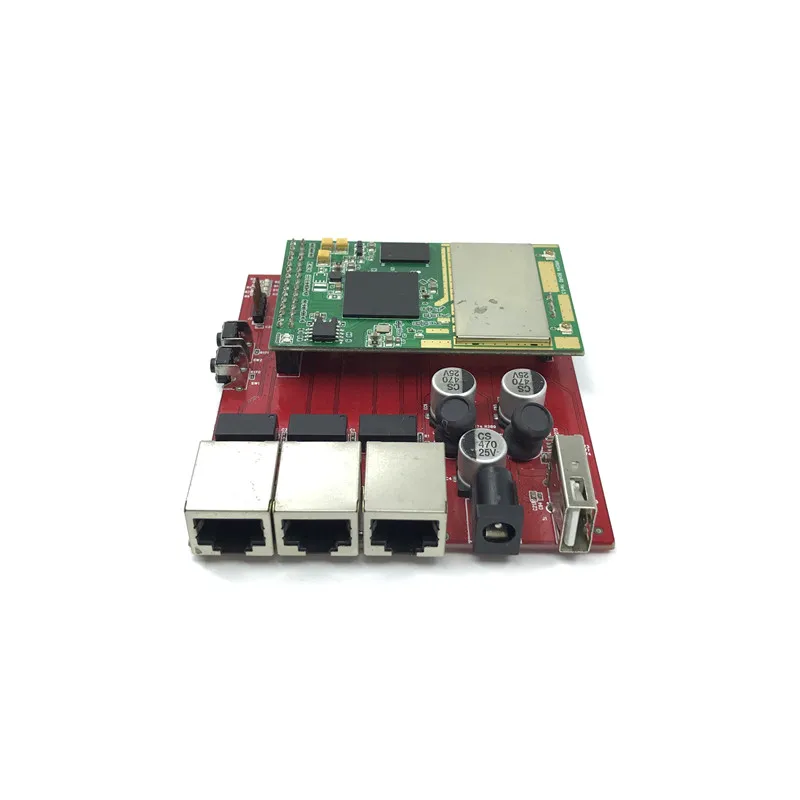 a mini-type wireless router dual band 5.8G 2.4G router wifi module openwrt ar9344 atheros wireless module WIFI core module