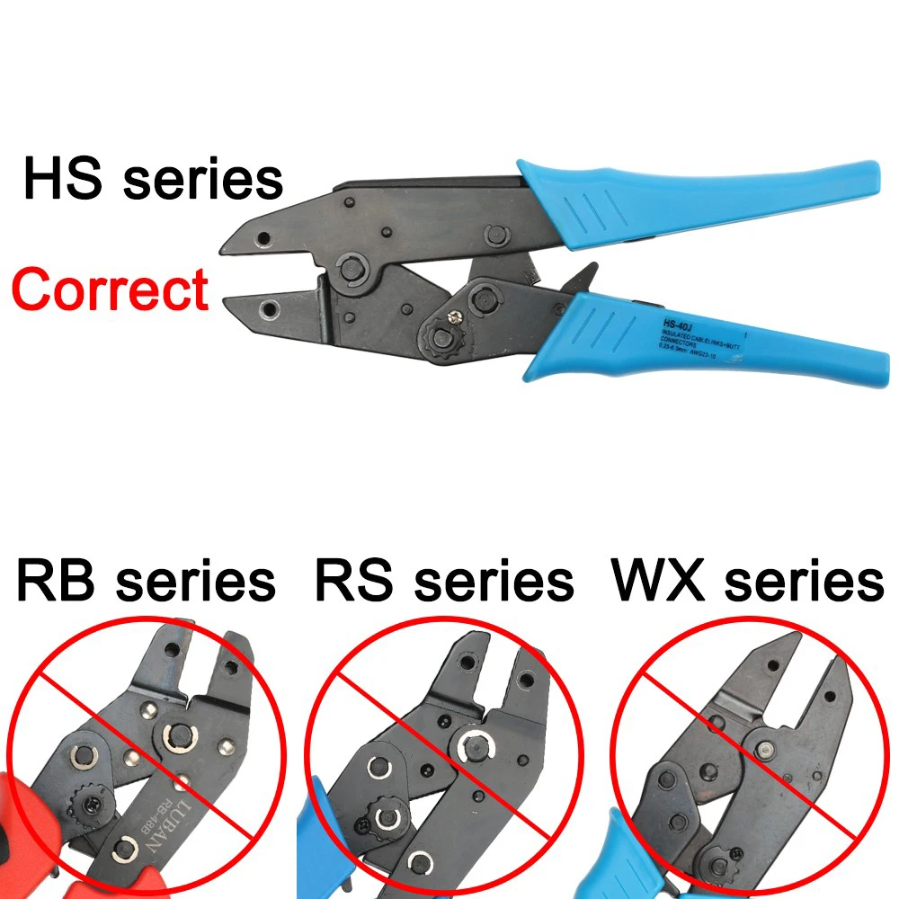 A0510 A1HK A2HK A3HK Die Sets for HS FSE AM-10 CRIMPING PILER Crimping machine one set made by Wire cutting machine tool jaws