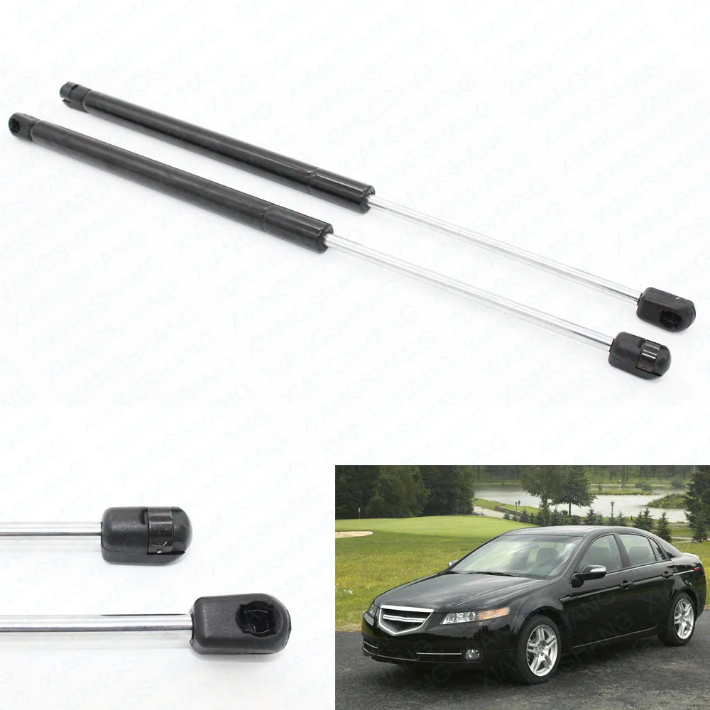 

2pcs Front Hood bonnet Auto Gas Spring Prop Arm Lift Support for Acura TL 2004 2005 2006 2007 2008 14.06 inch