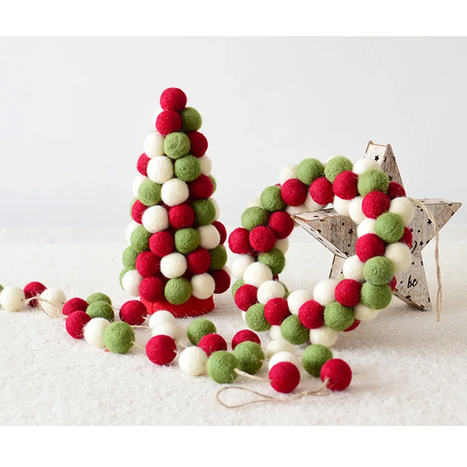 Colorful Felt Craft Balls — product detail 6