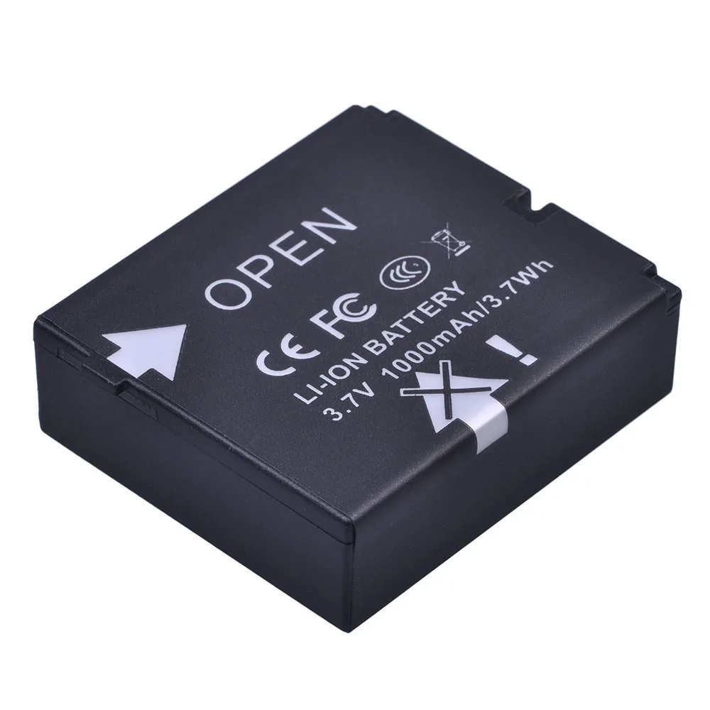 1Pc DS-SD20 SD20 Camera Battery for AEE SD18 SD19 SD20 SD21 SD22 SD23 ROLLEI 3S 4S 5S 95287 ActionPro SD20F WiFe Hama Star