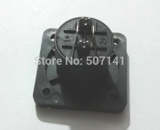 10PCS black Speakon 4 Pin Female Jack Compatible Audio Cable Connectors