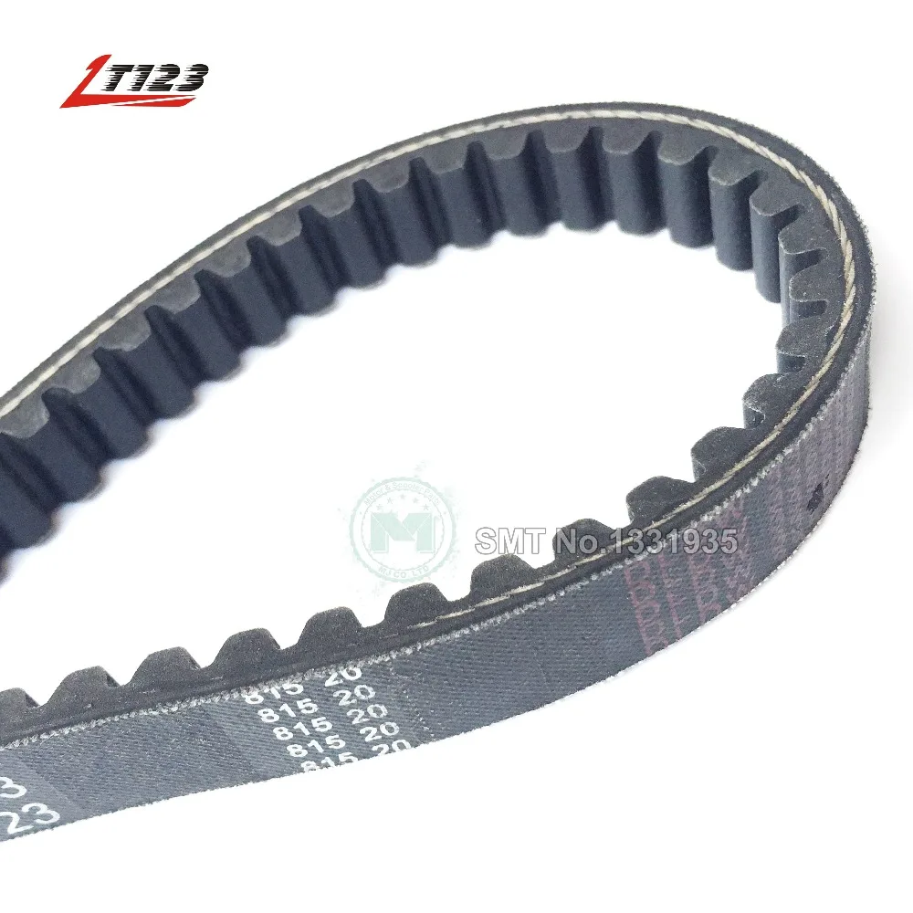 LT123 815 20 30 High Quality Rubber Drive Belt Motorcycle Scooter Moped for QJ KEEWAY ARN F-ACT MATRIX 125 150