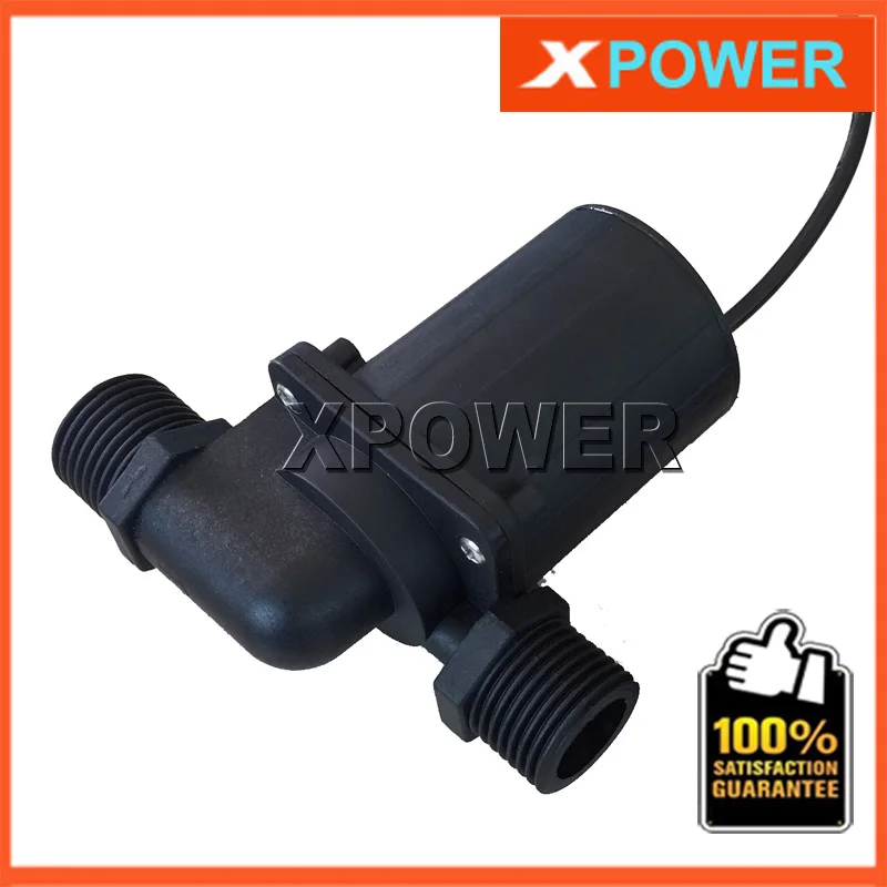 

Bringsmart JT-800D 900L/H 6M Water Pump 12V DC Brushless Mini Booster Pump 24V Submersible Fountain Pump