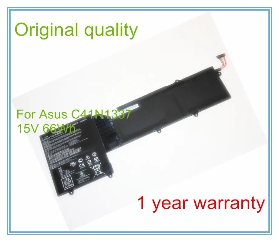 

Original New laptop Battery C41N1337 15V 66Wh 8cell for C41N1337 Series Notebook