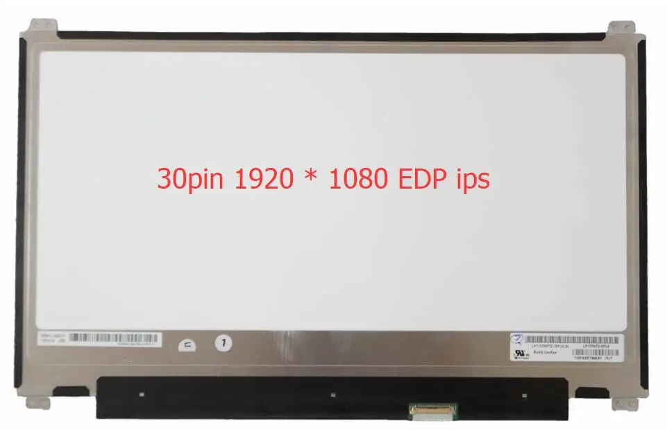 

B133HAN04.4 LP133WF2 SPL1 LTN133HL05 NV133FHM N42 LCD screen 30pin 1920 * 1080 EDP ips up and down screw holes