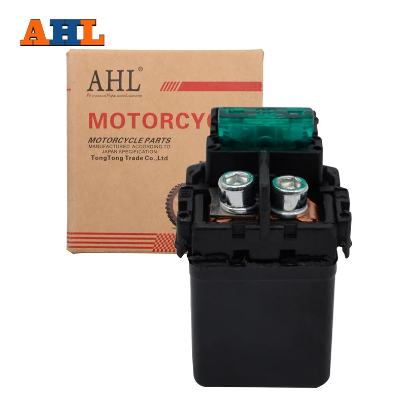 AHL Motorcycle Starter Solenoid Relay Ignition Key Switch For Honda 1000 CBR1000 CBR1000RR 2004-2007