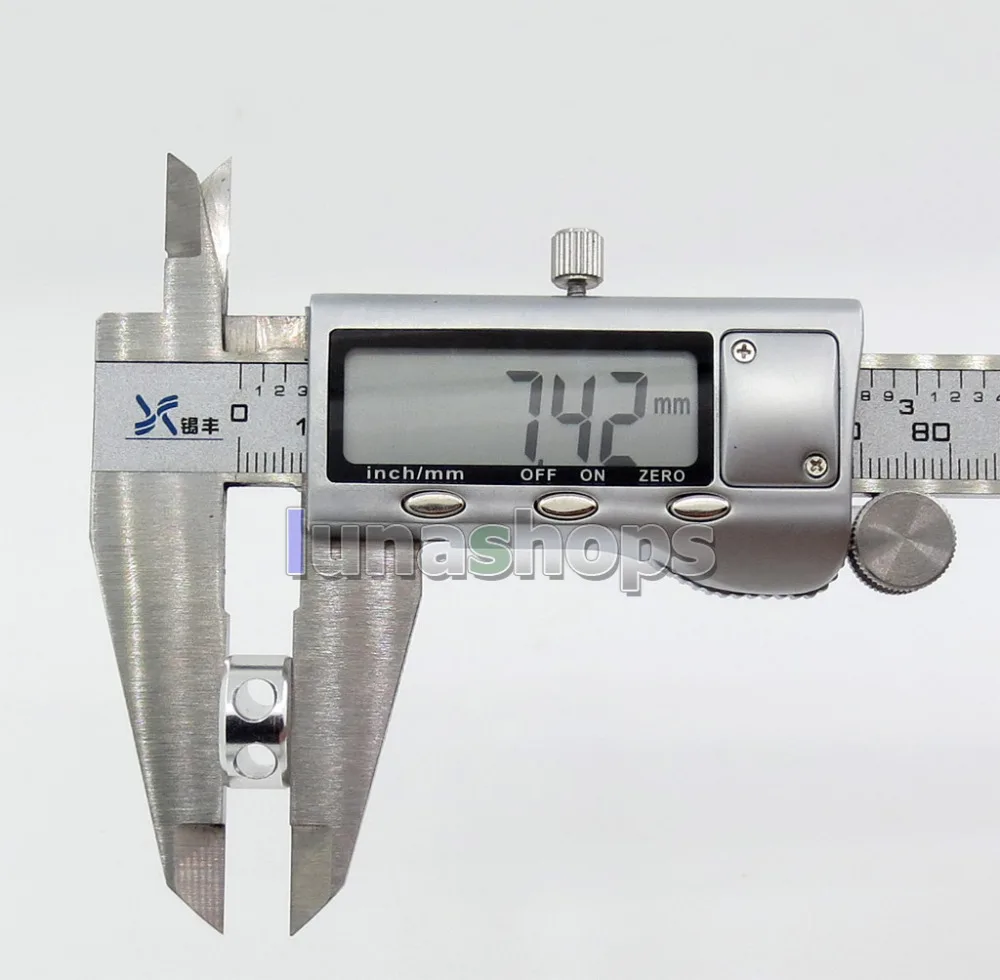 ЛН 005850   Цельнометаллический динамик размера L, кабель для наушников, аудиодвижение, разветвитель, адаптер для DIY, индивидуальный кабель