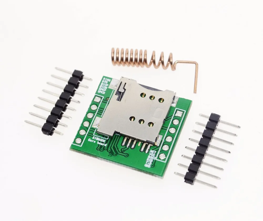 Smallest SIM800C GPRS GSM Module MicroSIM Card Core Board Quad-band TTL Serial Port (Compatible SIM800L SIM900A)