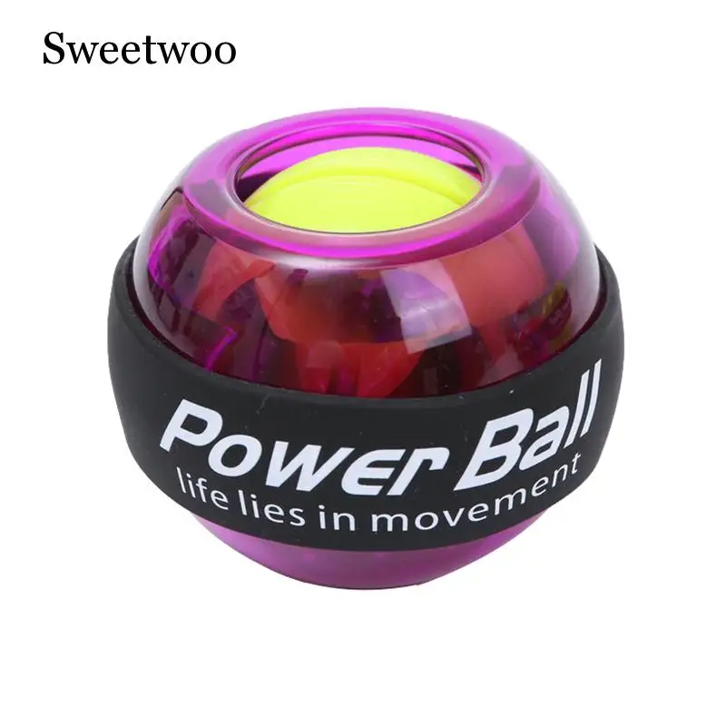 LED Wrist Ball Trainer Relax Gyroscope Ball High Quality Muscle Power Ball Gyro Arm Exerciser Strengthener Fitness Equipments