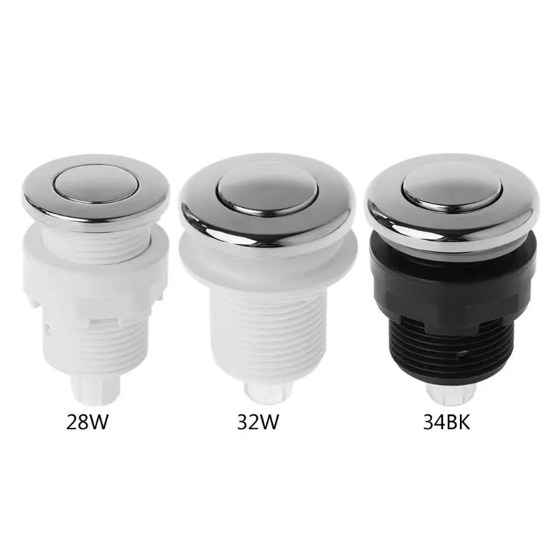 2021 New Air Pressure Switch On Off Push Button For Bathtub Garbage Disposal Whirlpool Drop Shipping Support