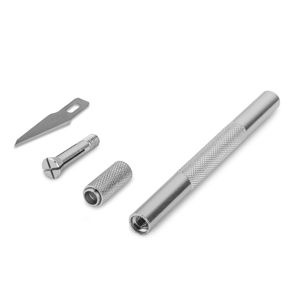 1 Knife Handle with 10 Blade Replacement 1#Mobile Phone PCB DIY Repair Hand Tools Knife Blade - view 4
