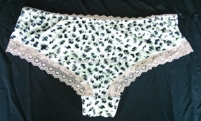 High Quality Female Pants For Leopard Briefs Women Panties Lingerie Mid-Rise Lace Underwear S-M-L