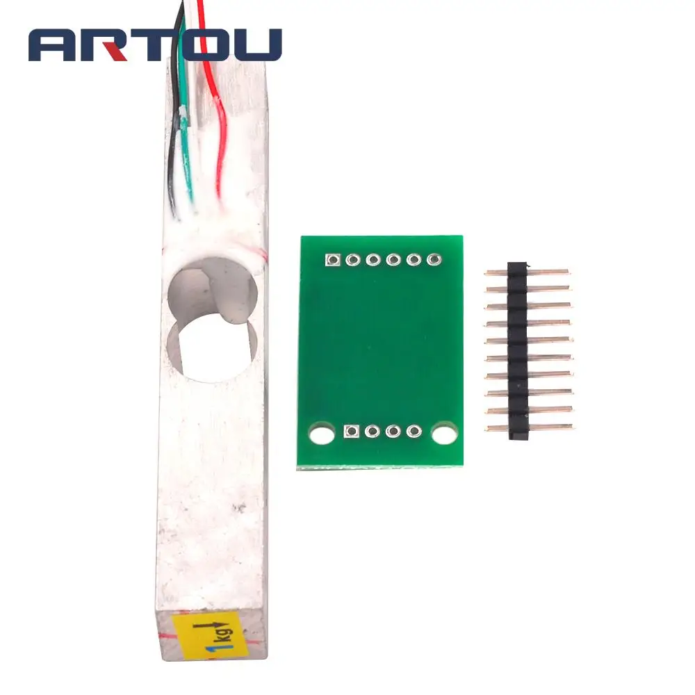 Load Cell Weight Sensor 1KG 5KG 10KG 20KG HX711 Module Electronic Scale Aluminum Alloy Weighing Pressure Sensor