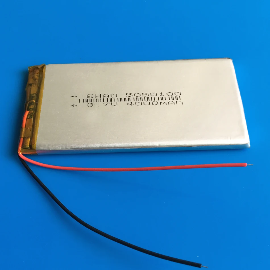 3.7V 4000mAh Lithium Polymer Lipo Rechargeable Battery For GPS DVD PAD Power Bank E-book Camera Tablet PC Laptop Mobile Phone