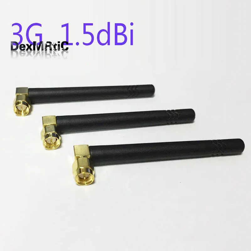 5pcs/lot 3G Antennas 1.5dBi 850/900/1800/1900/2100MHZ UMTS 3G Antennas Size L 75 mm D 9mm