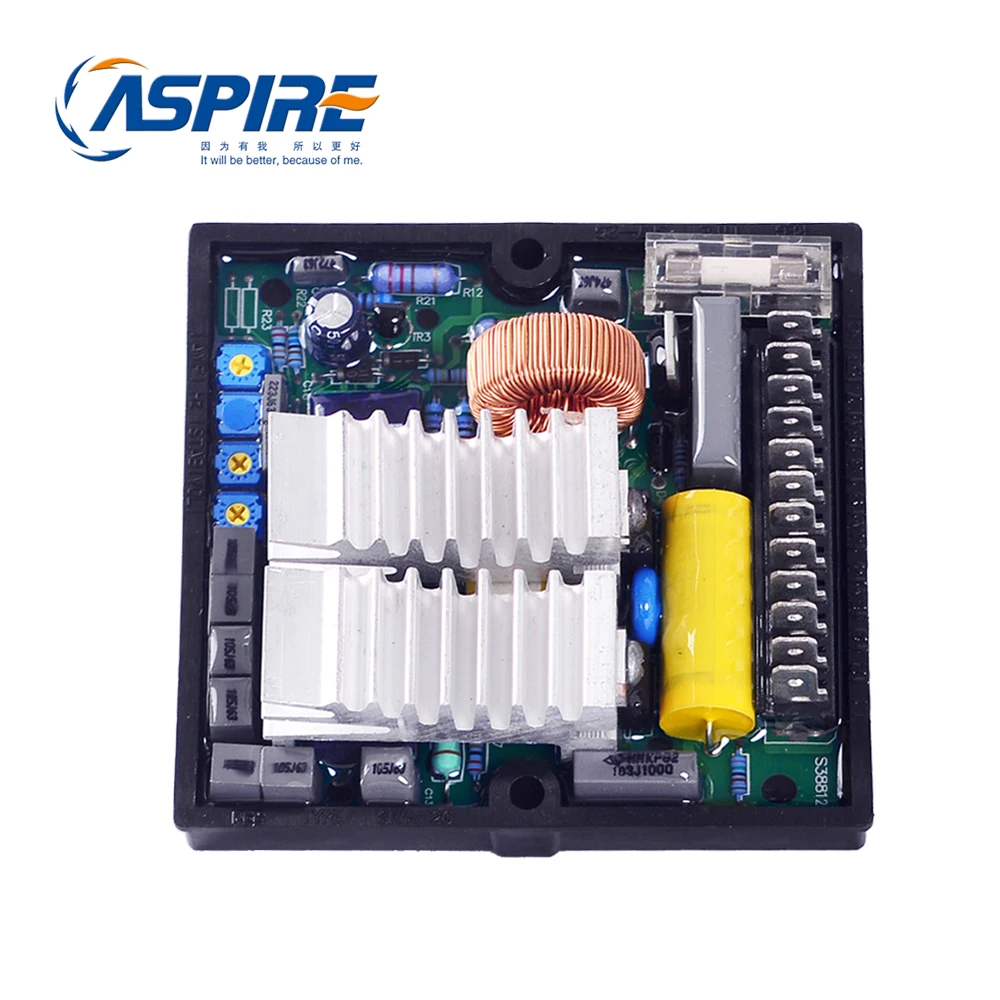 Aspire Blushless Generator Spare Parts Automatic Voltage Regulator AVR SR7 replace for Mecc Alte AVR SR7 2G