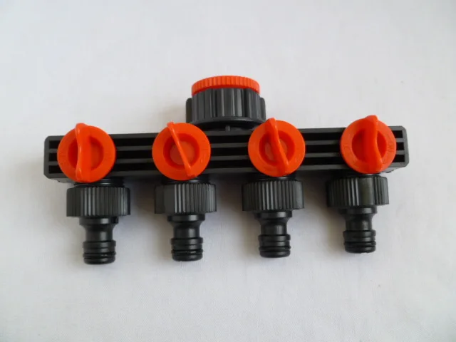 

4 ways Garden water pipe fittings household washing water gun water pipe accessories 4 - quick connector