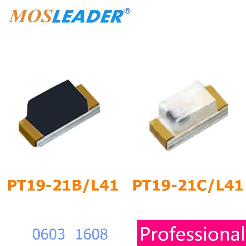 

Mosleader 3000PCS PT19-21B/L41/TR8 PT19-21C/L41/TR8 0.8mm 0603 1608 PT19-21B PT19-21C/L41 PT19-21C PT19-21B/L41