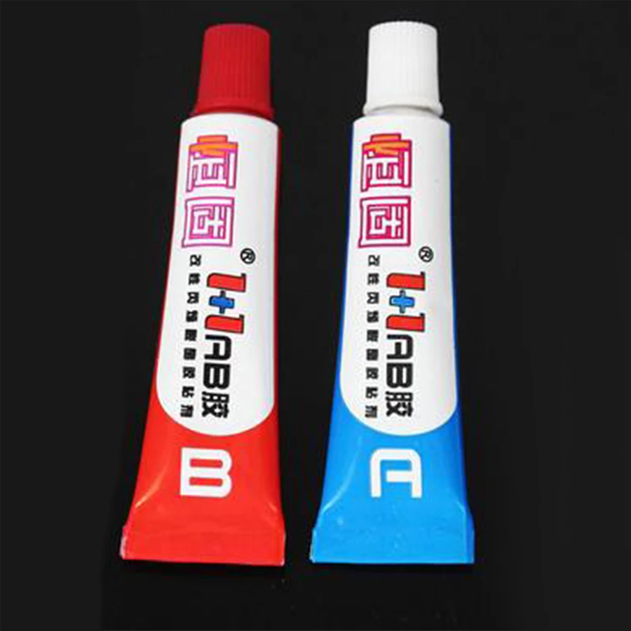 10g Multi-purpose Strong Adhesive A B AB glue A+ B Epoxy Resin Glue for Plastic Metal Ceramic Rubber