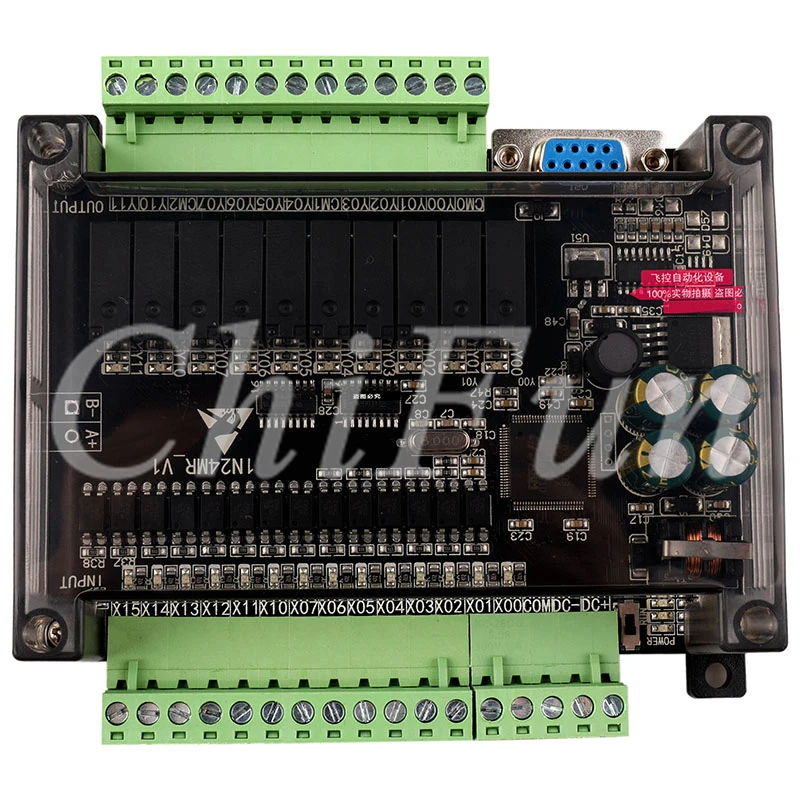 PLC Industrial Control Board FX1N-24MR Online Download Monitoring Modify with shell