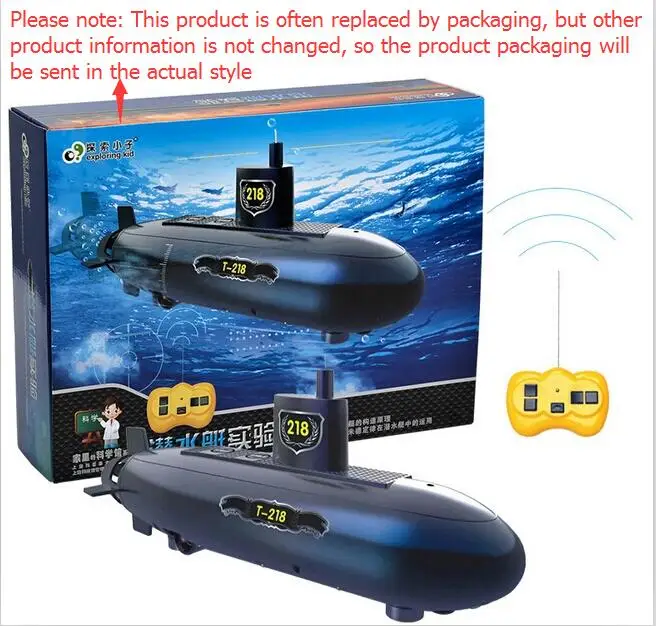 The best festival Gift large submarine 6 channel remote control RC submarine nuclear submarine model toy ship Kids creative Toy