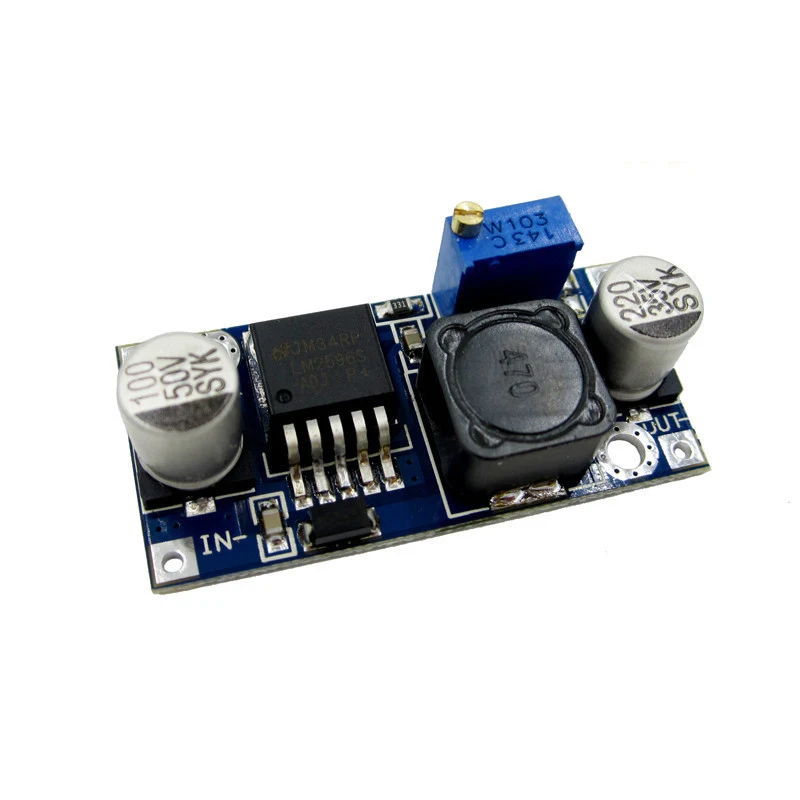 10pcs LM2596 LM2596S DC-DC 4.5-40V adjustable step-down power Supply module NEW ,High Quality