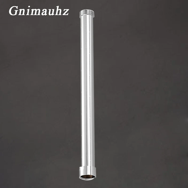 Brass Shower Set Extend Pipe 32.5CM Extension Tube Bar,Heighten pipe sliding bar shower tube lengthen pipe bathroom accessorie