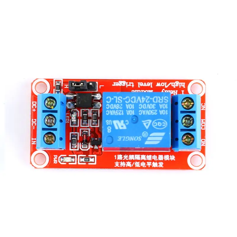 24V 1 2 4 8 Channel Relay Module Board Shield with Optocoupler Road High and Low Level Trigger Relay for Arduino