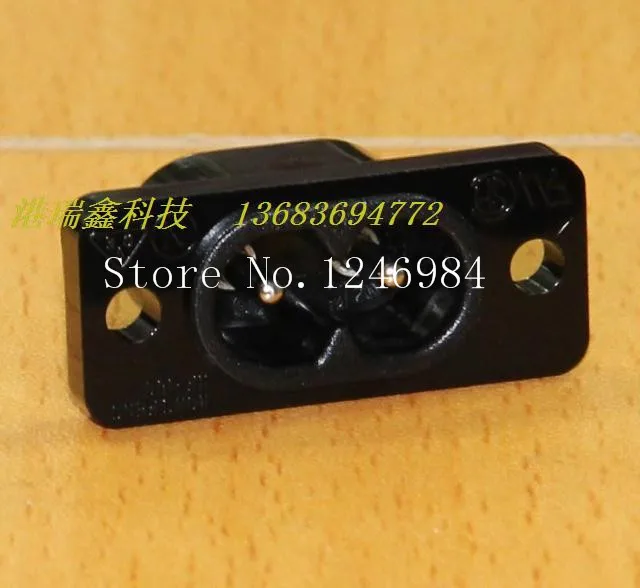 

[SA]AC outlet AC power connector socket with black ears, a small character seat RF-180 genuine authentic JACK WINFOONG--100PCS